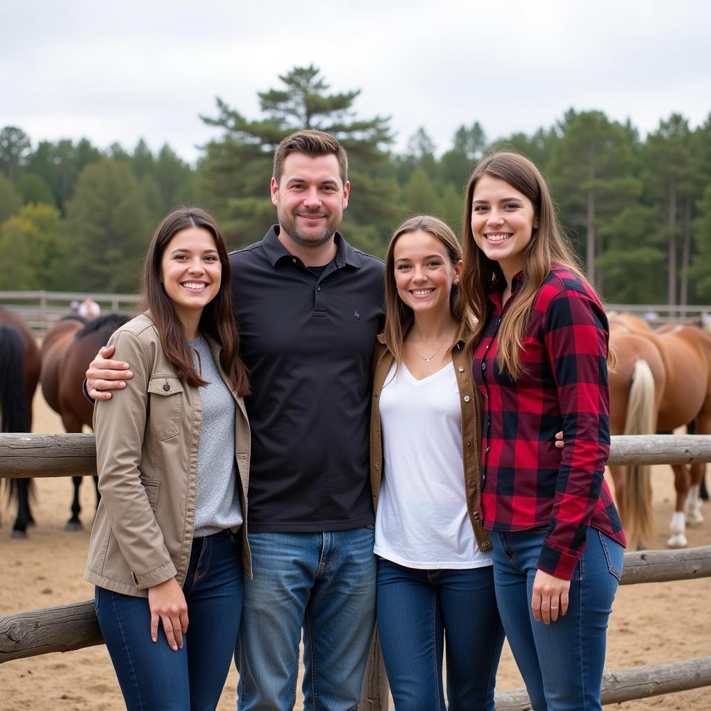 Family fun at the Mass Morgan Horse Show 