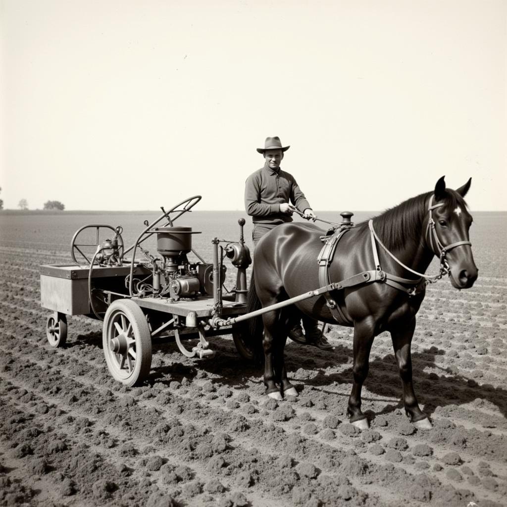 McCormick Horse Drawn Sickle Mower in Action