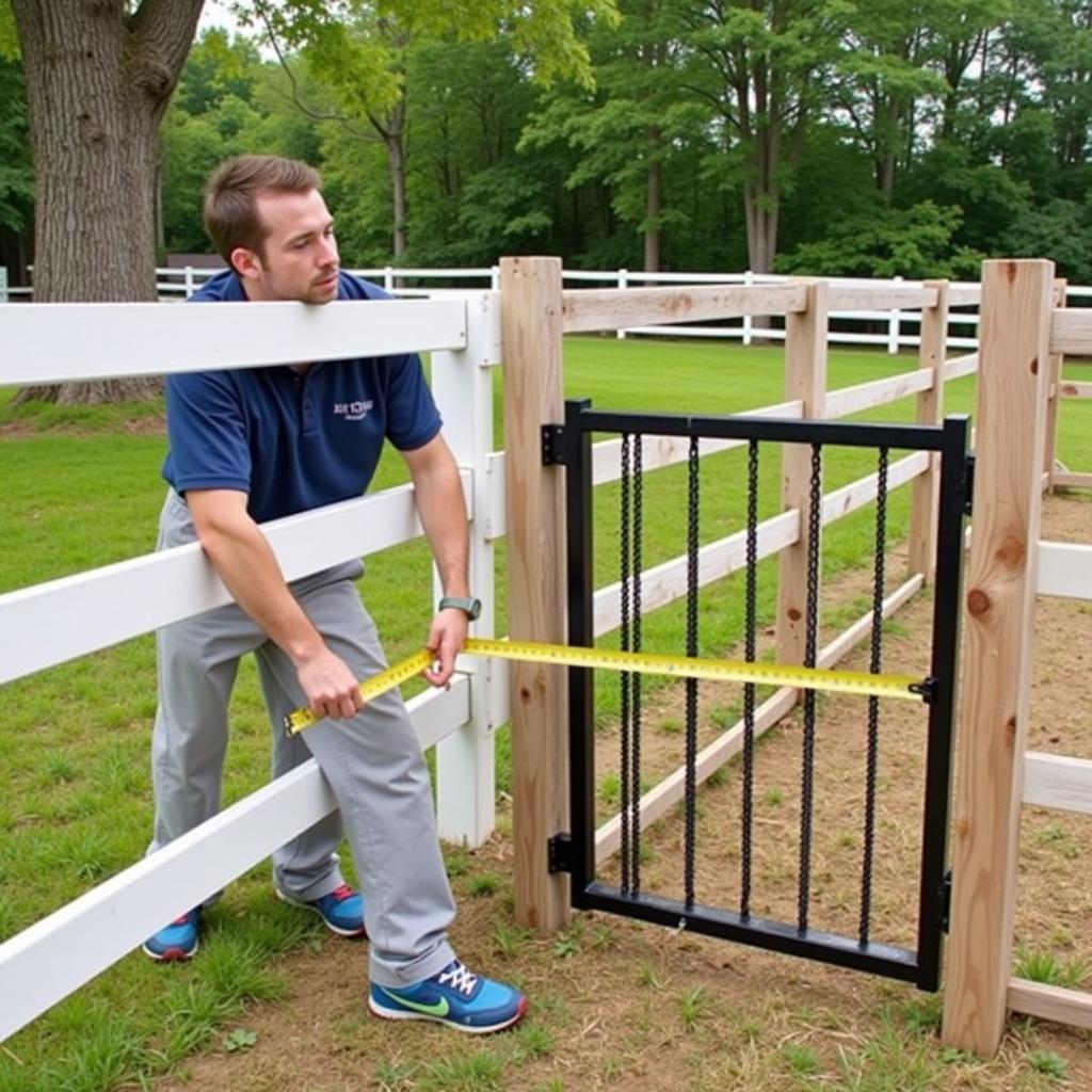 Accurately Measuring for Horse Panels