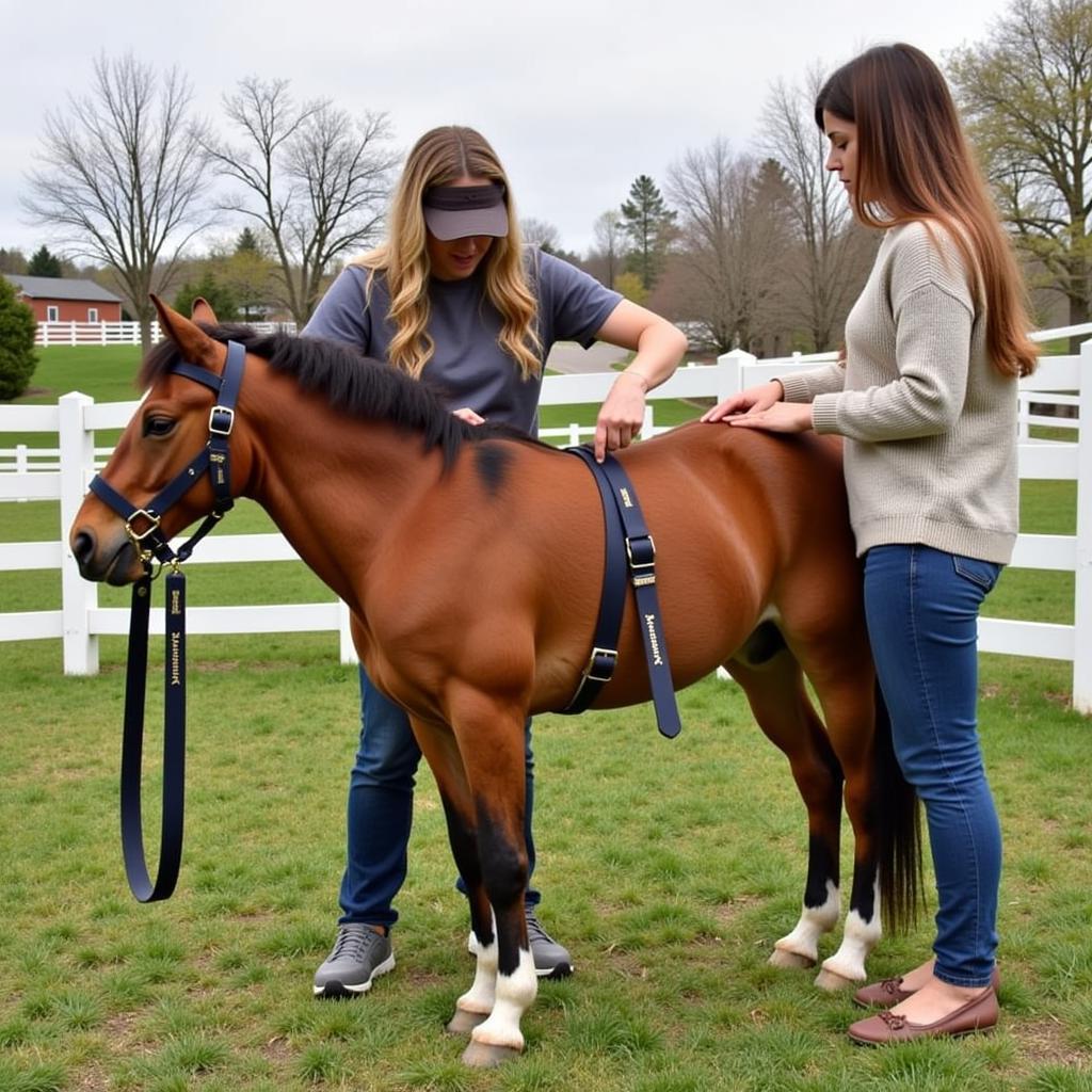 How to Measure for a Mini Horse Girth