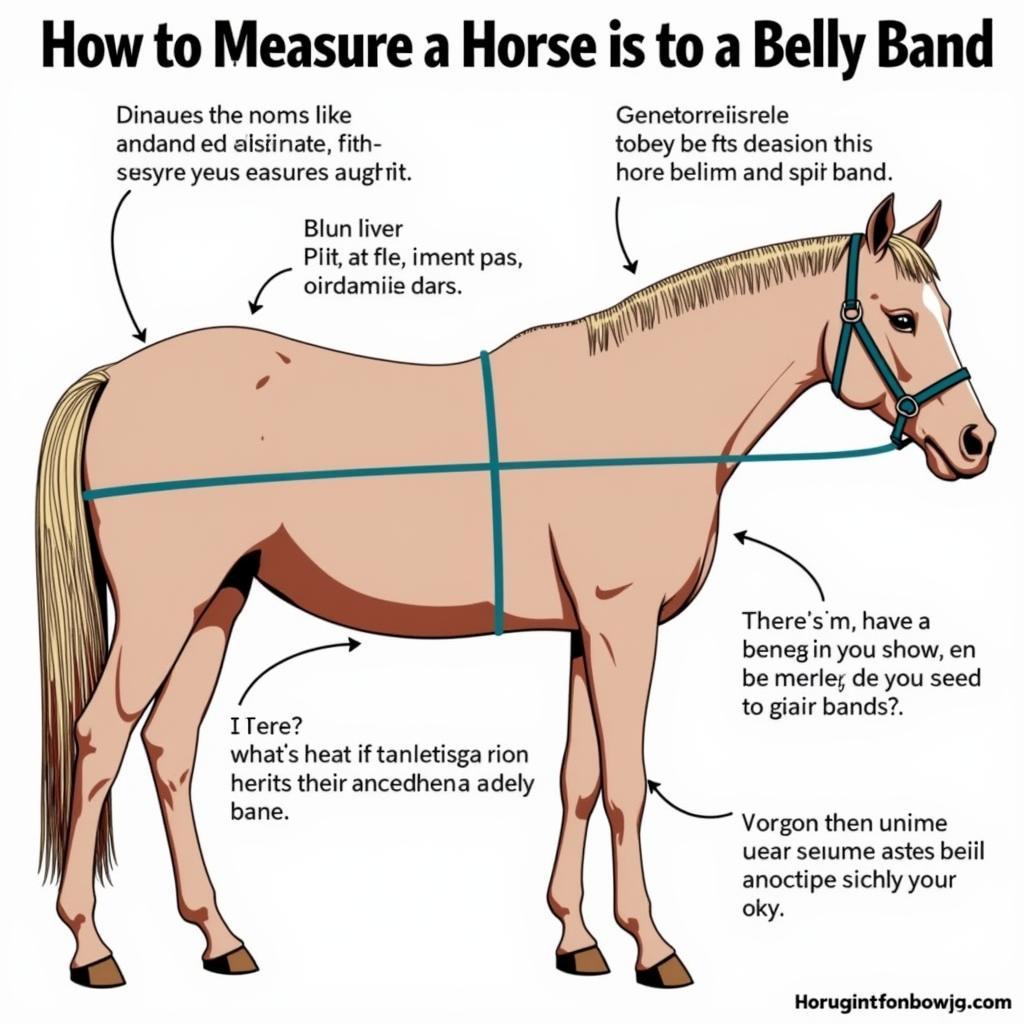 Measuring Your Horse for a Belly Band