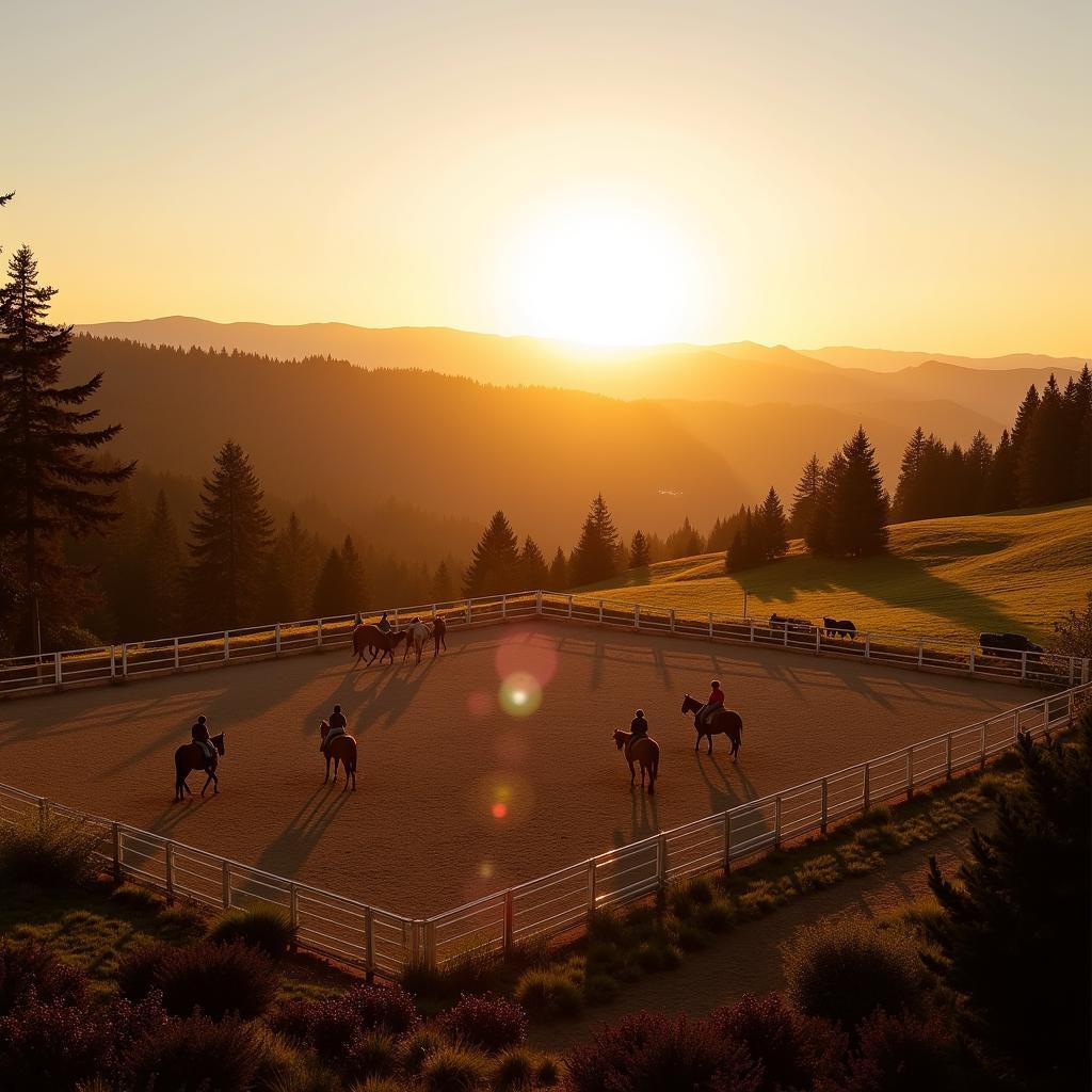 Horse Riding Arena in Medford Oregon