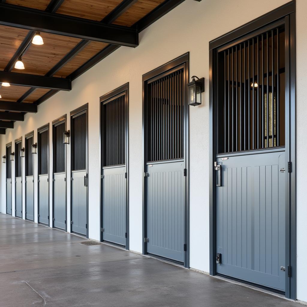 Metal Horse Stall Doors: Durability and Security