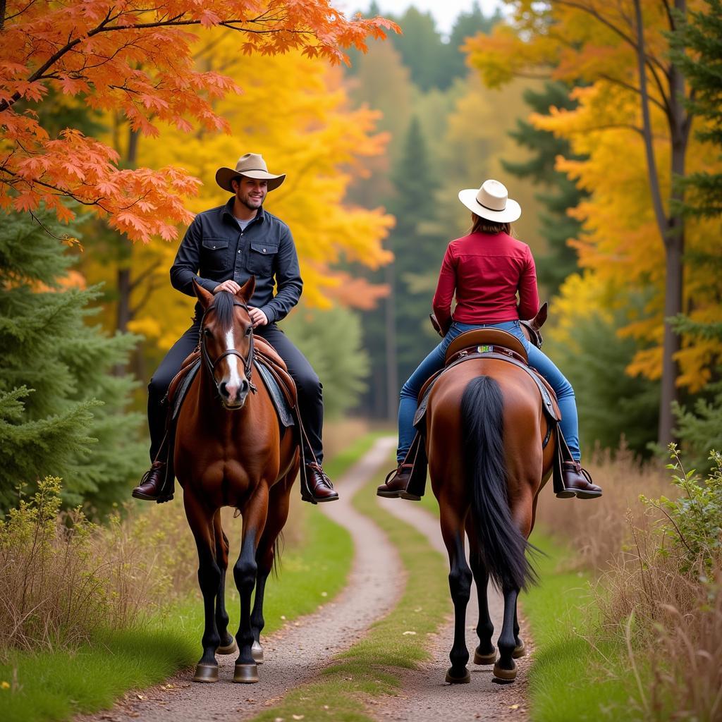 Equestrian Trail Riding in Michigan