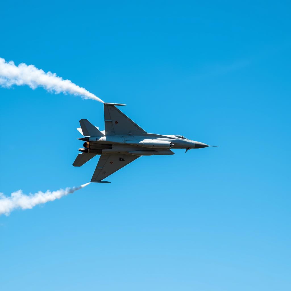 Mig-29 Fighter Jet in Flight