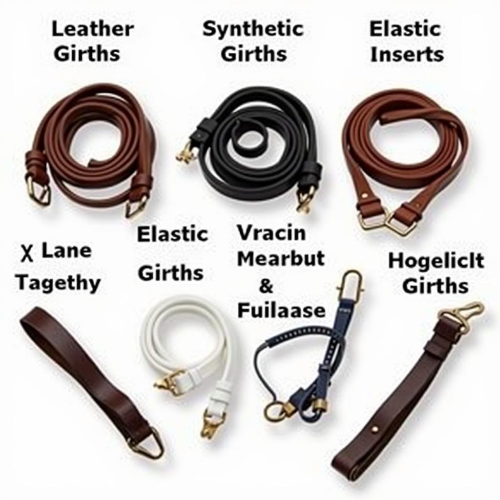 Different Types of Mini Horse Girths