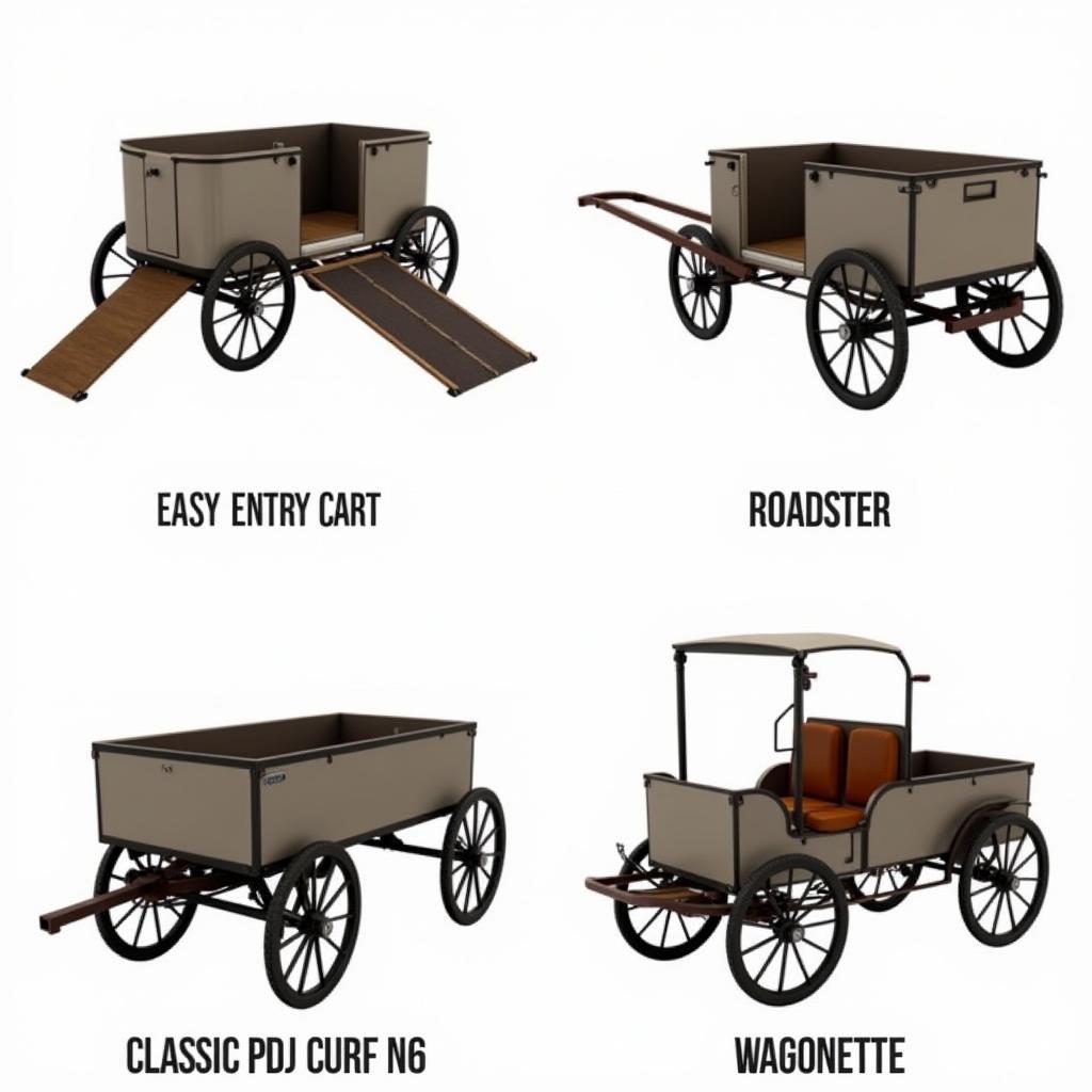 Different Types of Mini Horse Wagons