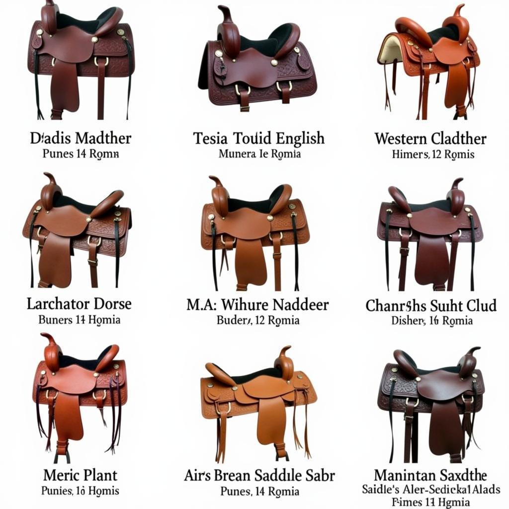 Different Types of Miniature Horse Saddles