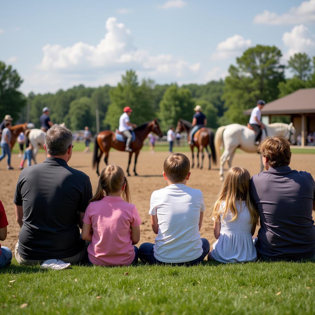 Minnesota Horse Show Spectators