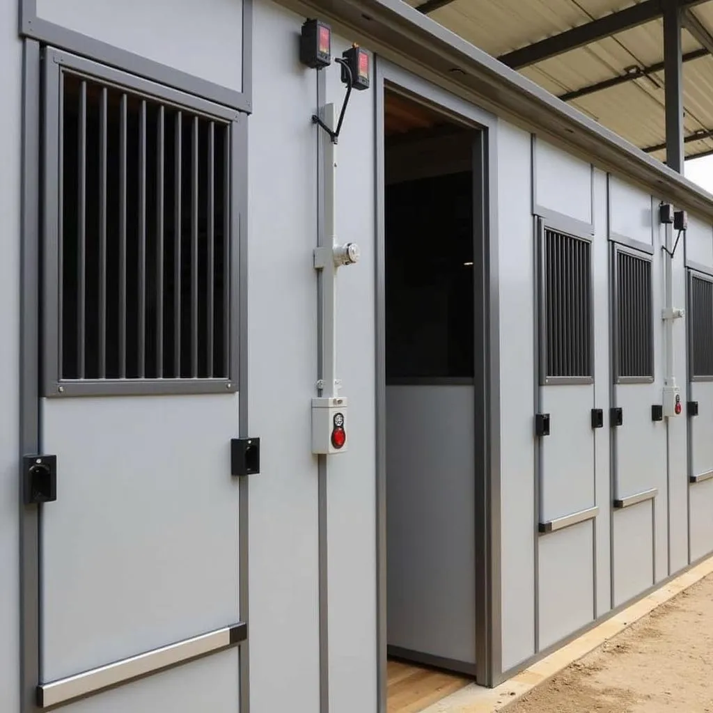 Modern Prefab Horse Stall with Customization