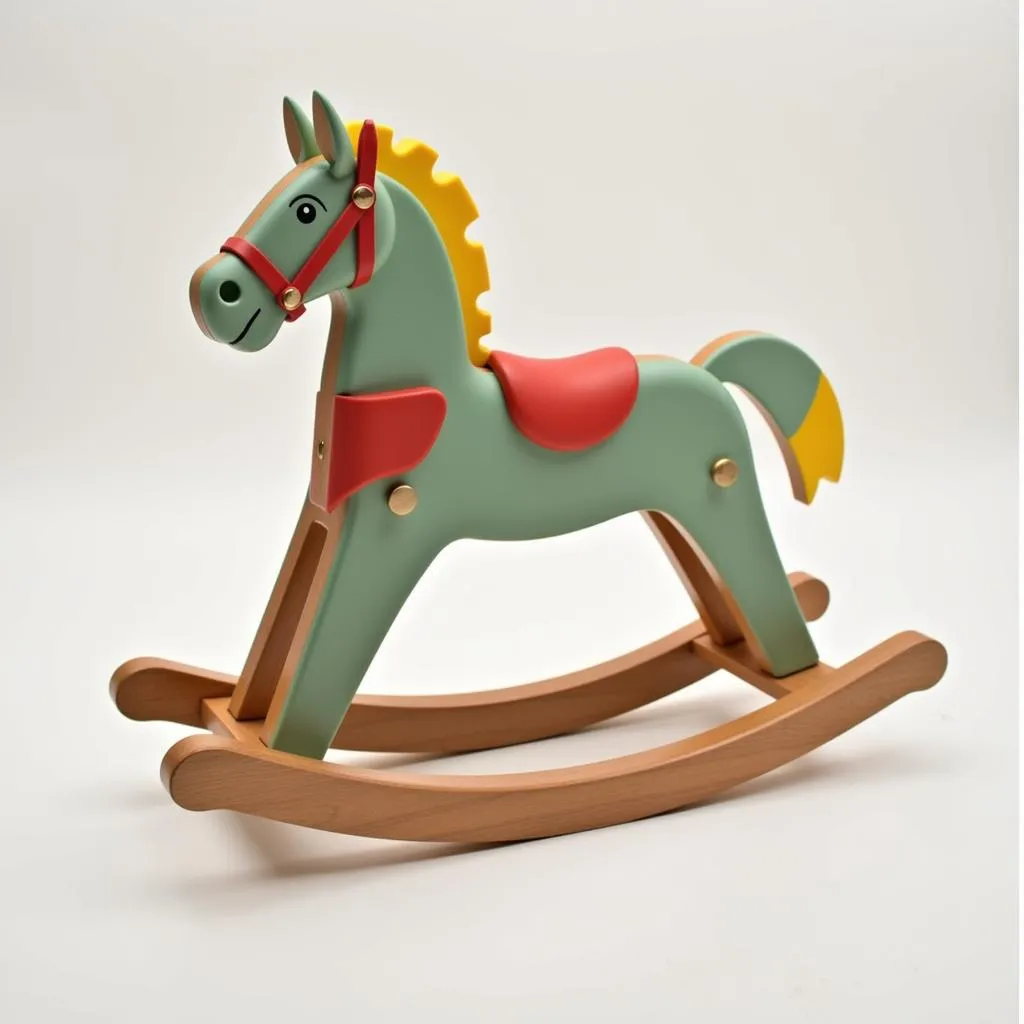 Modern Rocking Horse with Sound Effects