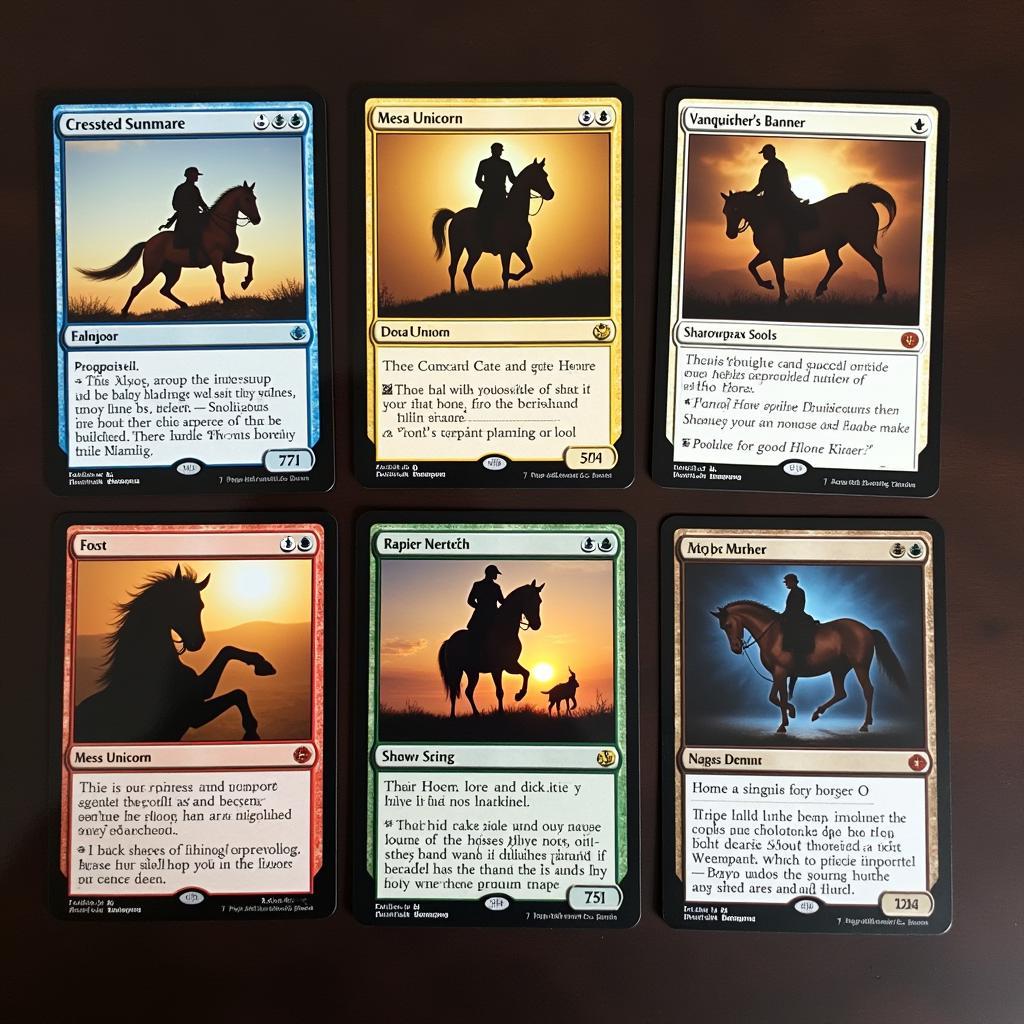 MTG Horse Tribal Deck