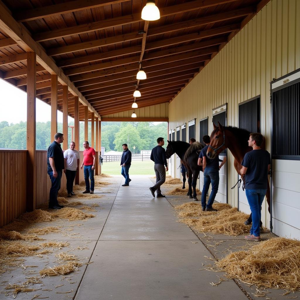 Horse Sale Barn in NC