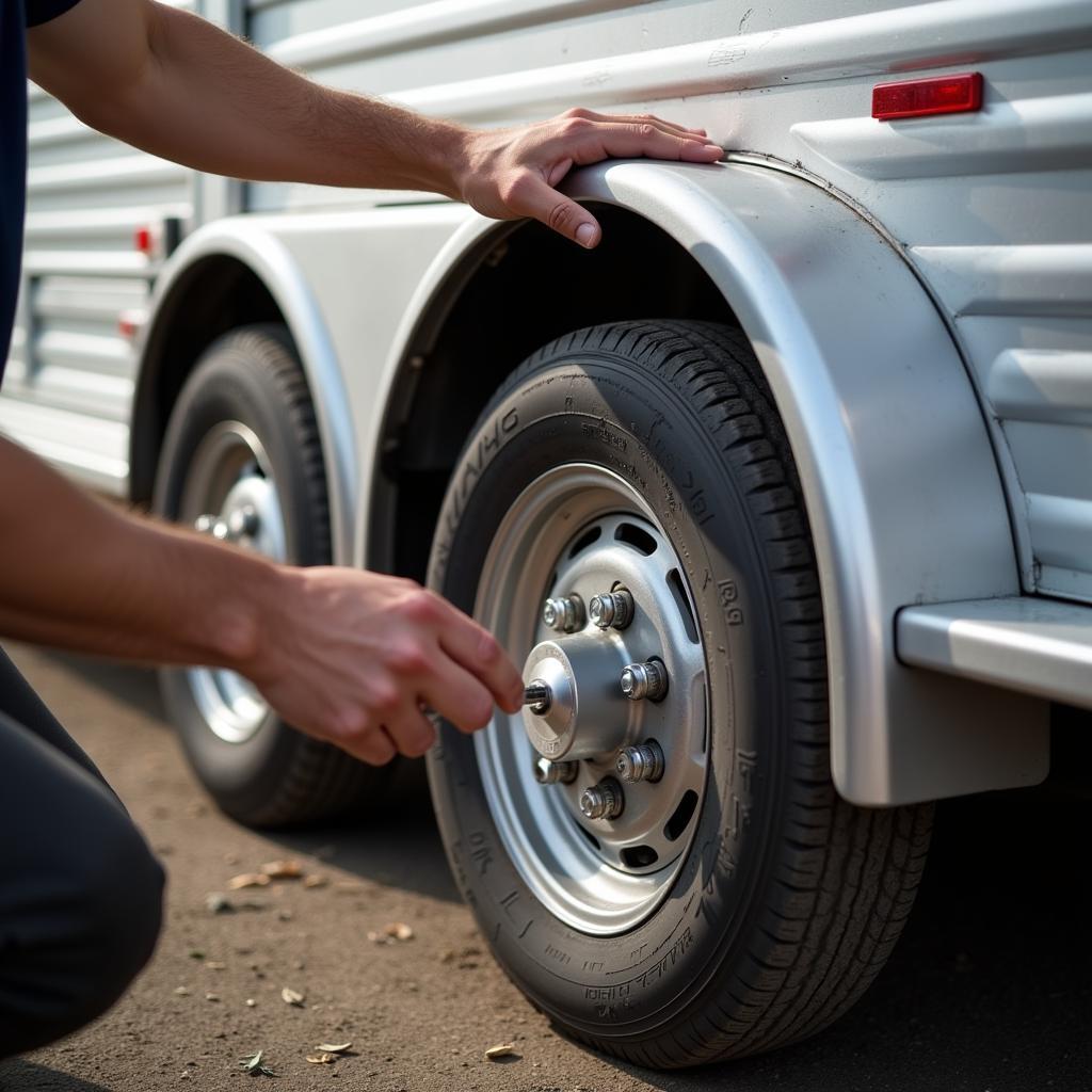 Inspecting a Horse Trailer in Ohio