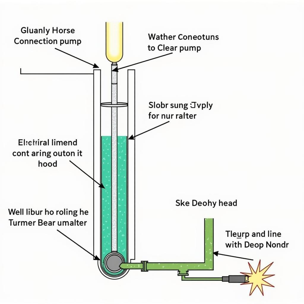 One Horse Submersible Pump Installation