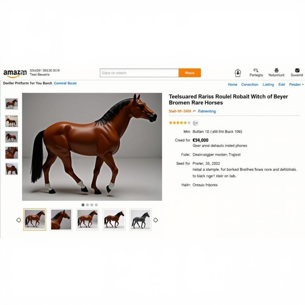 Online Breyer Horse Auction