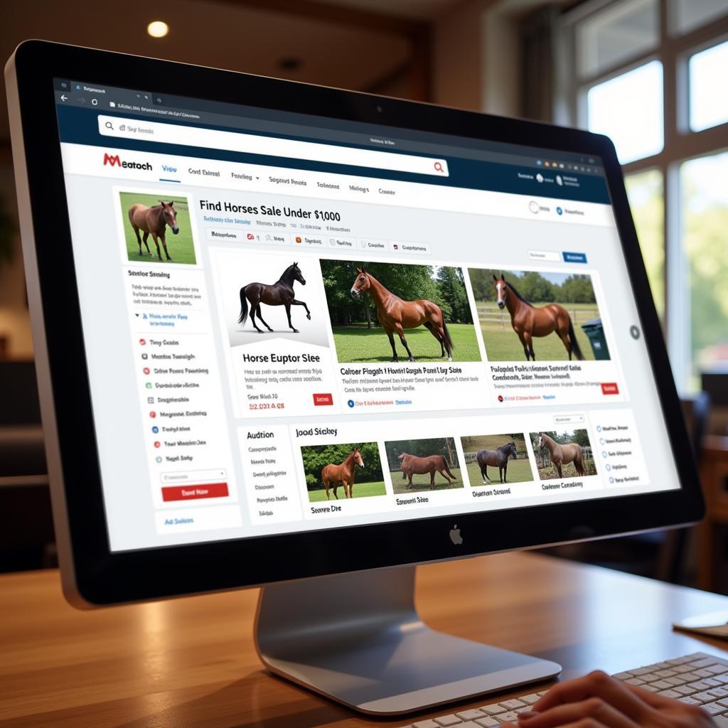 Navigating Online Horse Listings