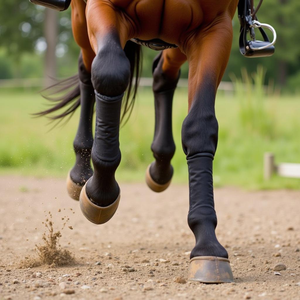 Horse Open Front Boots