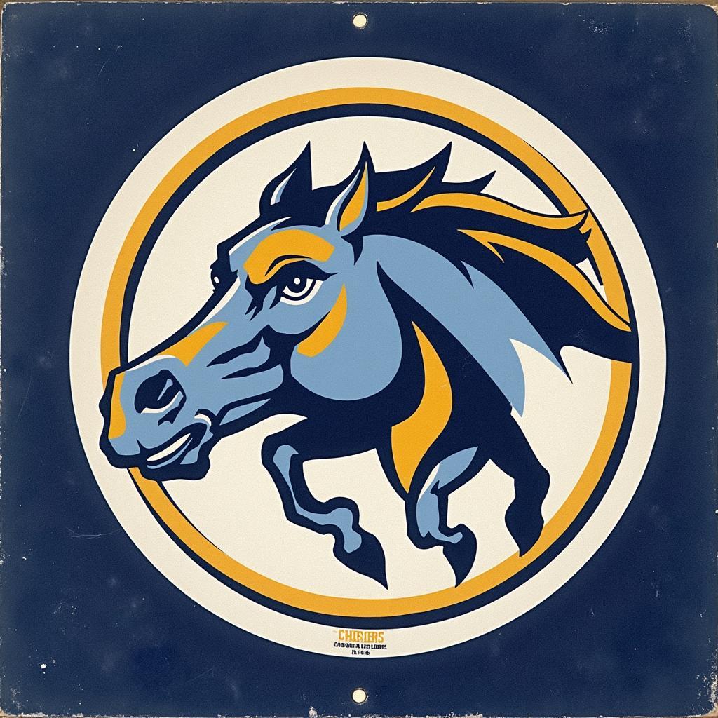 Original Chargers Horse Logo (1961)