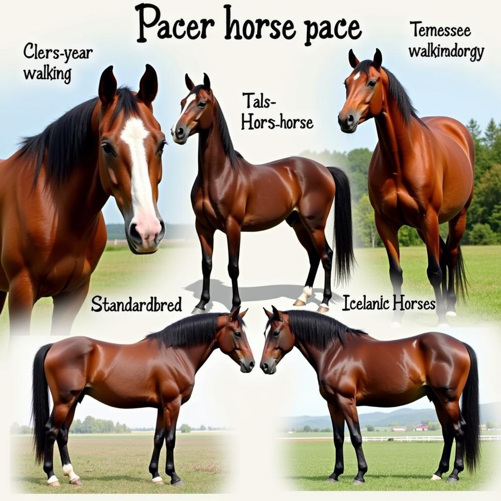 Different Pacer Horse Breeds