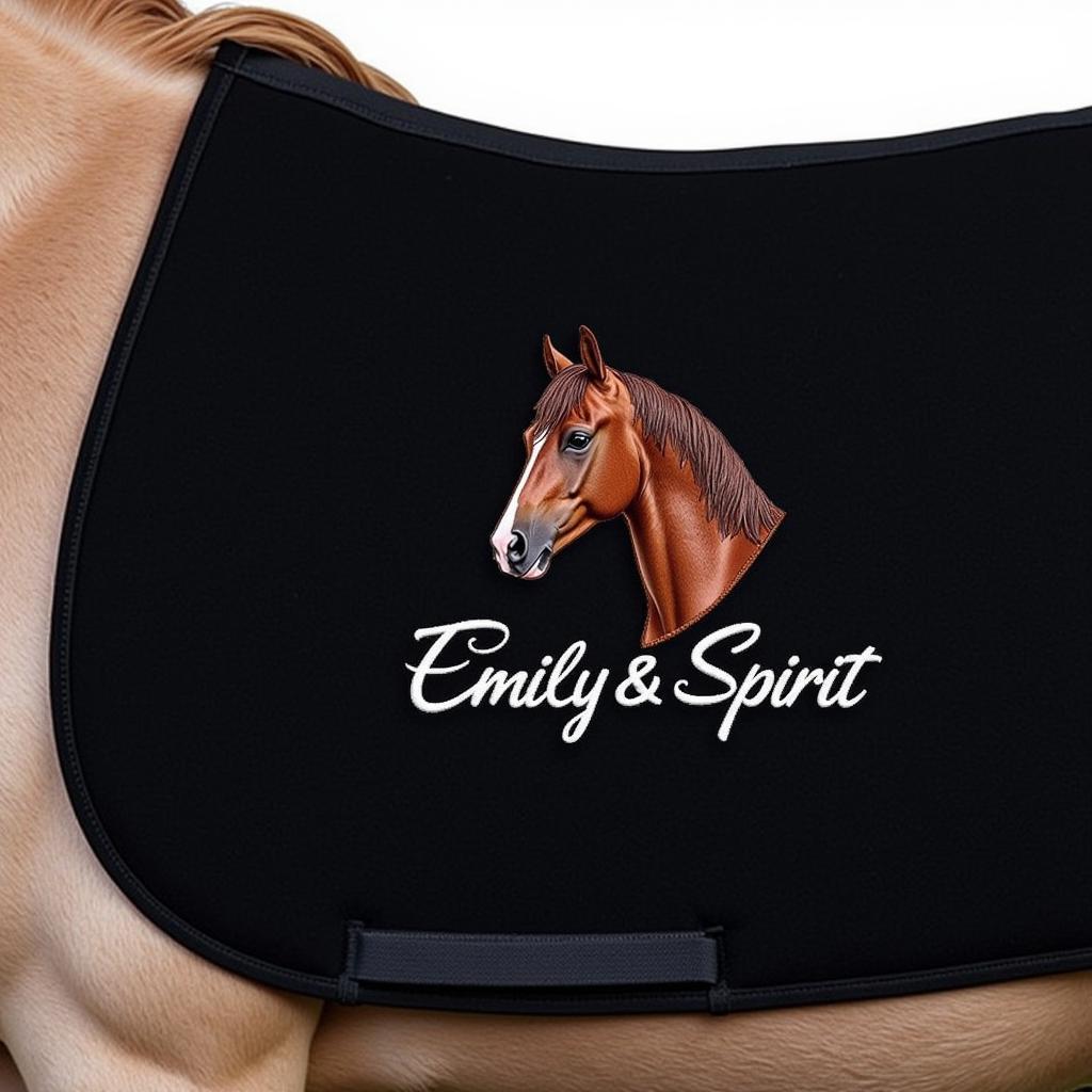 Personalized Saddle Pad