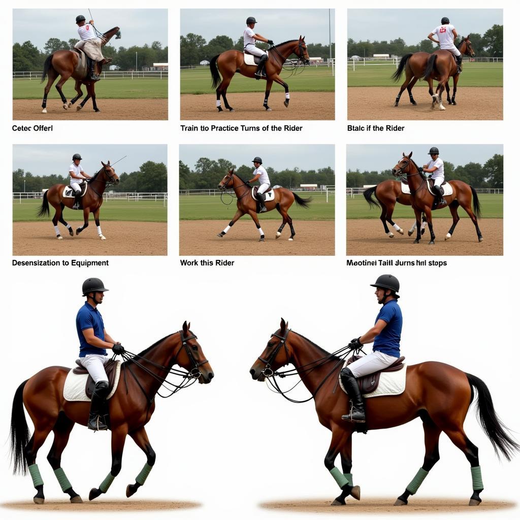 Polo Horse Training Exercises