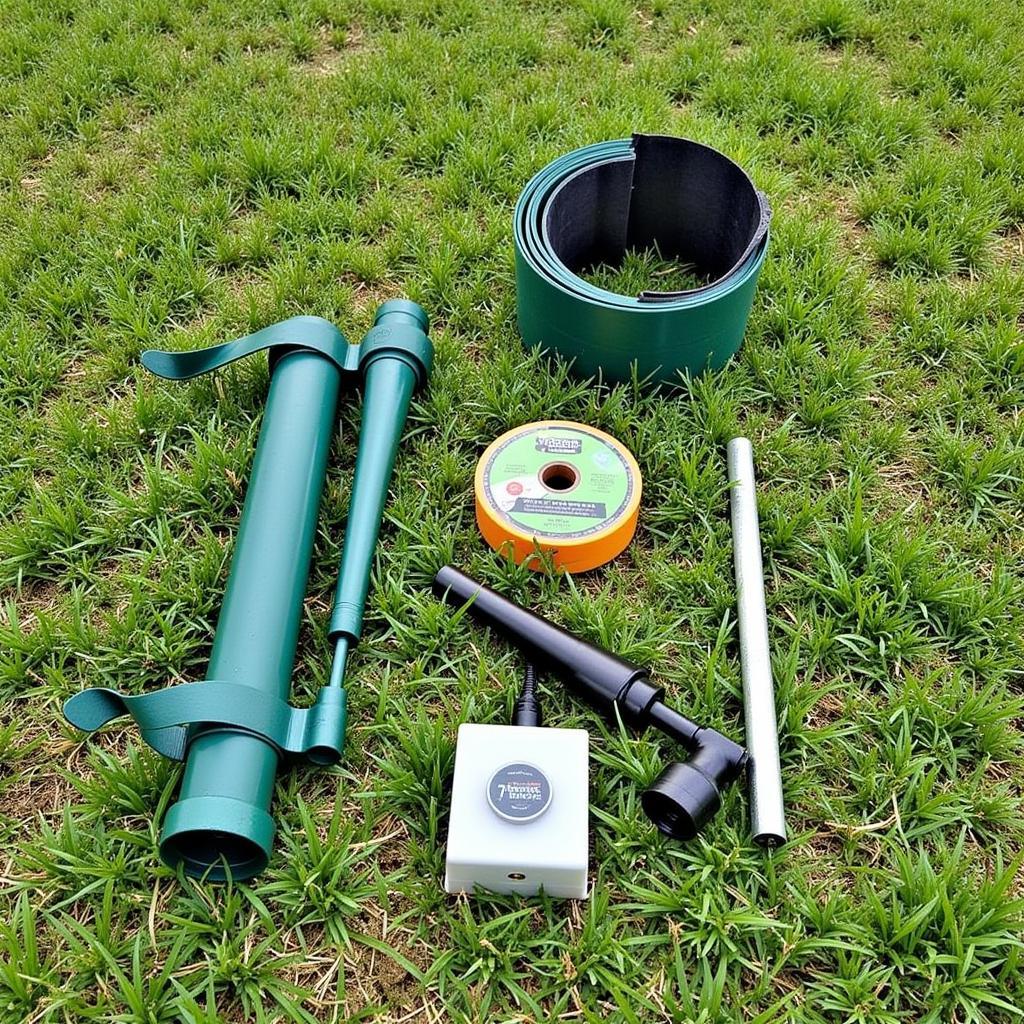 Components of a Portable Electric Horse Fence System