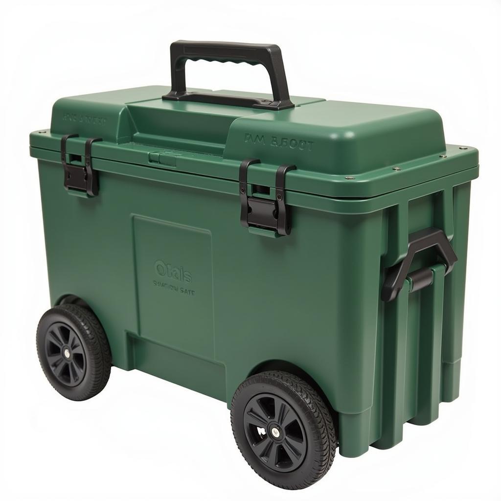 Portable Horse Tack Box with Wheels