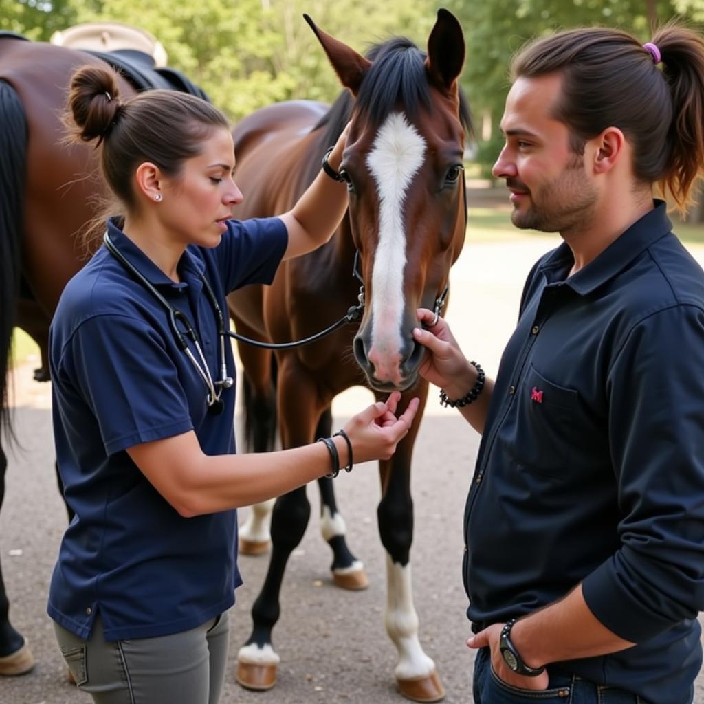 Pre-purchase horse vetting in Murfreesboro