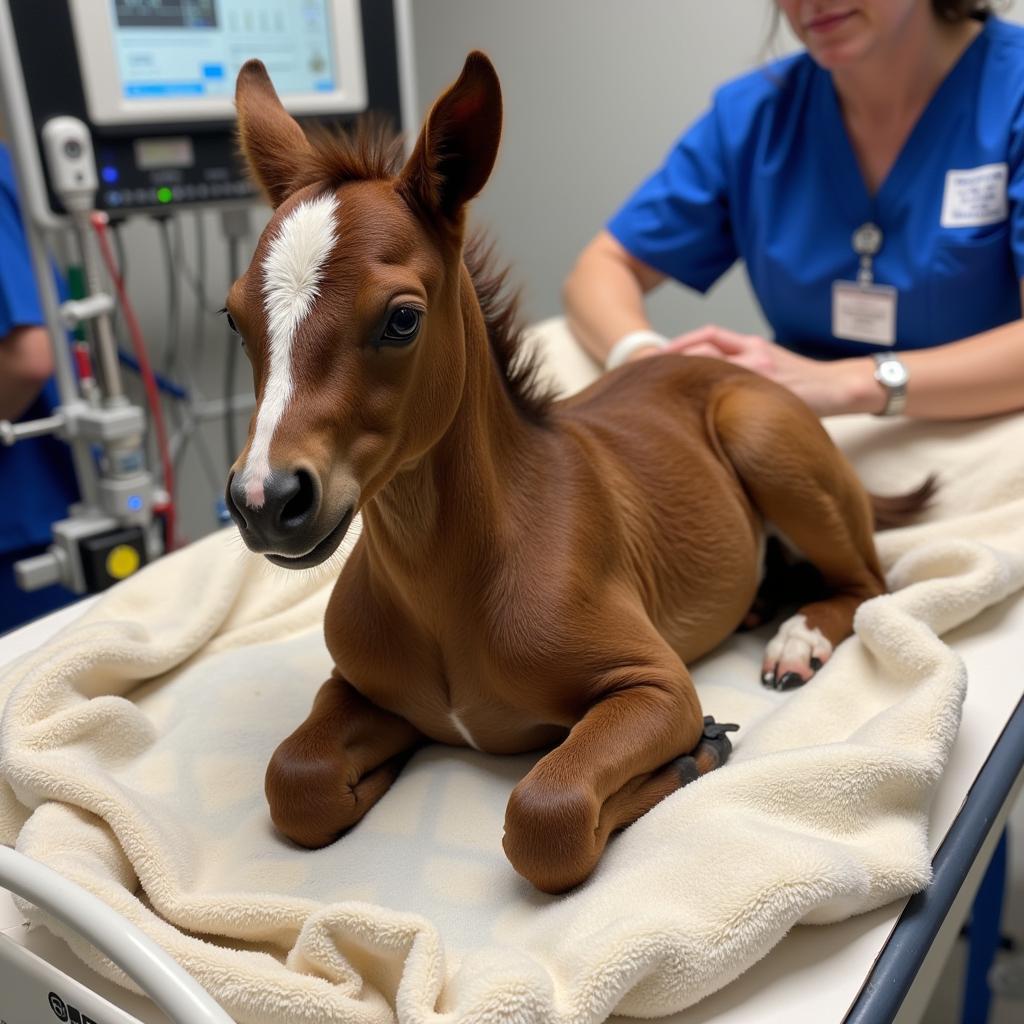 Premature Foal in Intensive Care