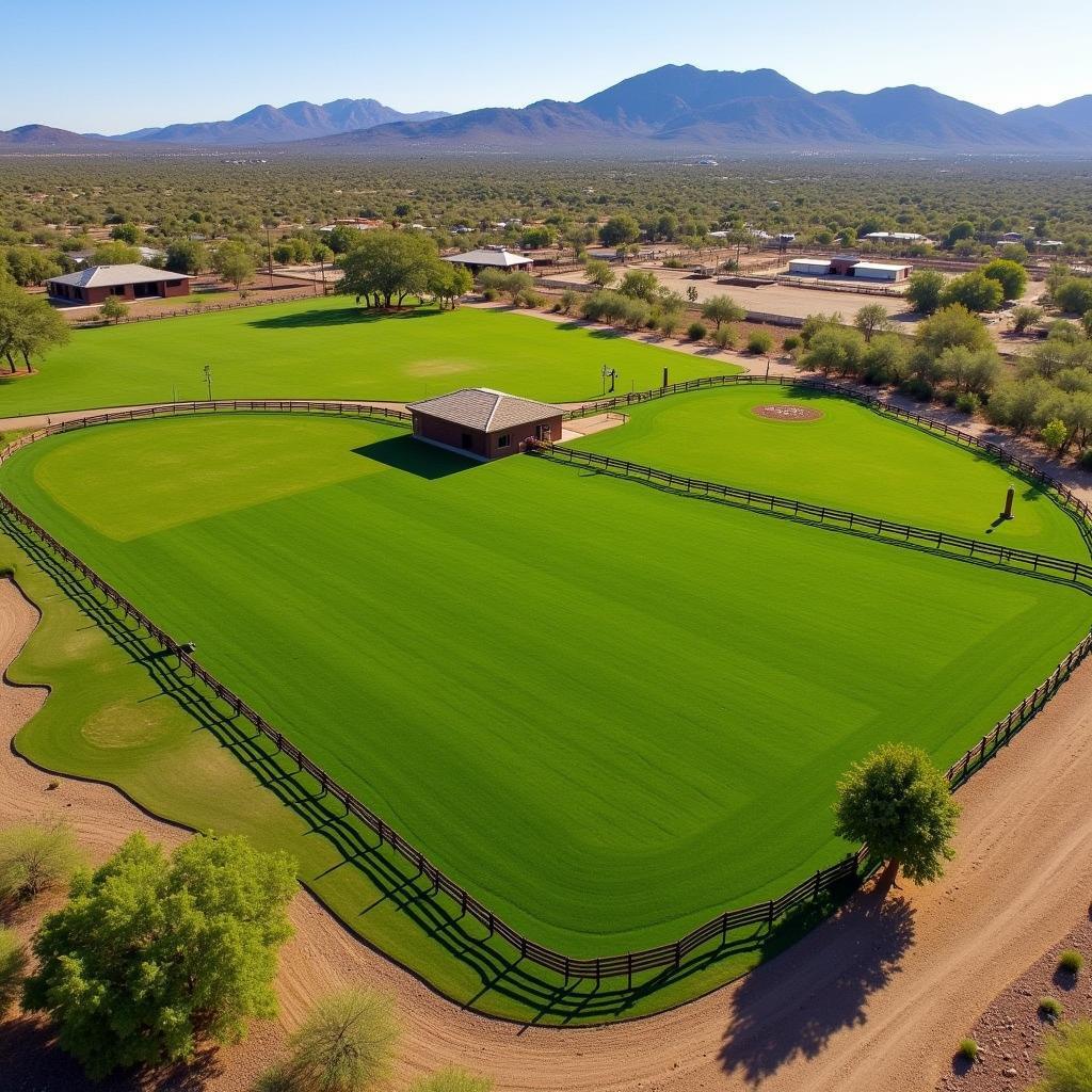 Spacious Horse Property with Lush Pastures in Queen Creek, Arizona