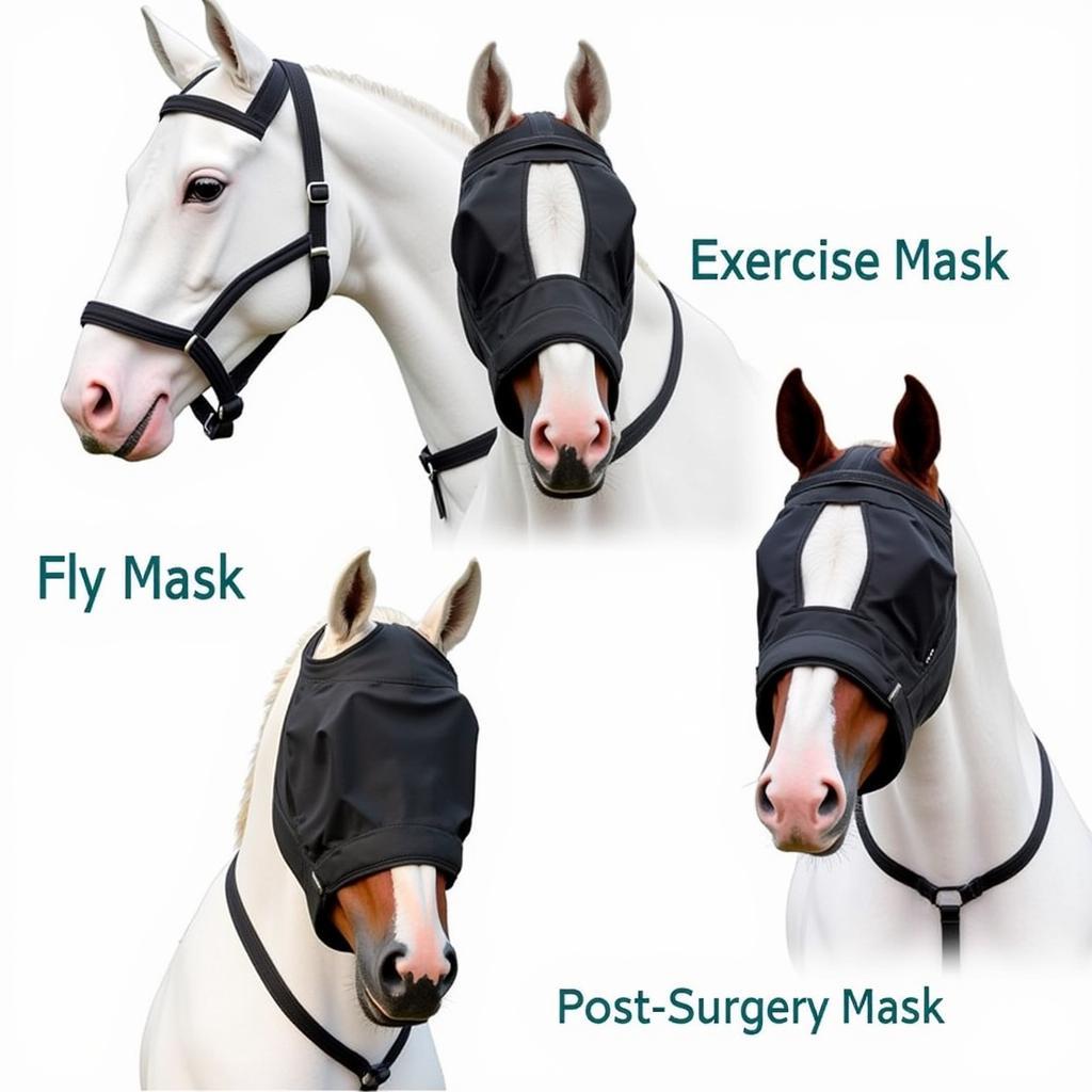 Types of Racing Horse Masks