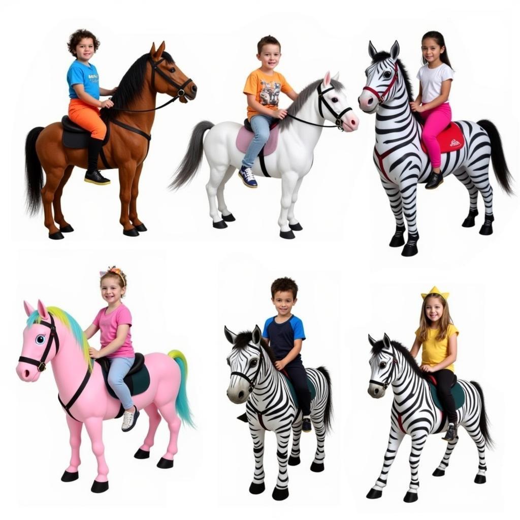 Ride-On Horse Costume Variations