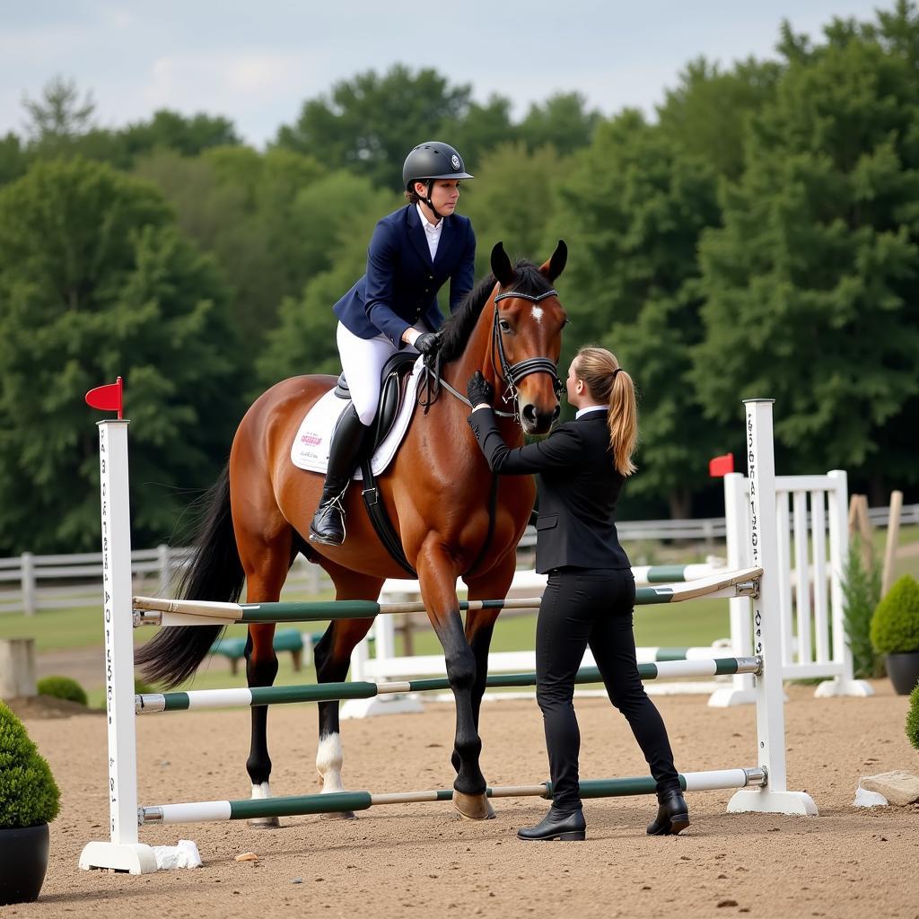 Rider and Horse Training for Show Jumping