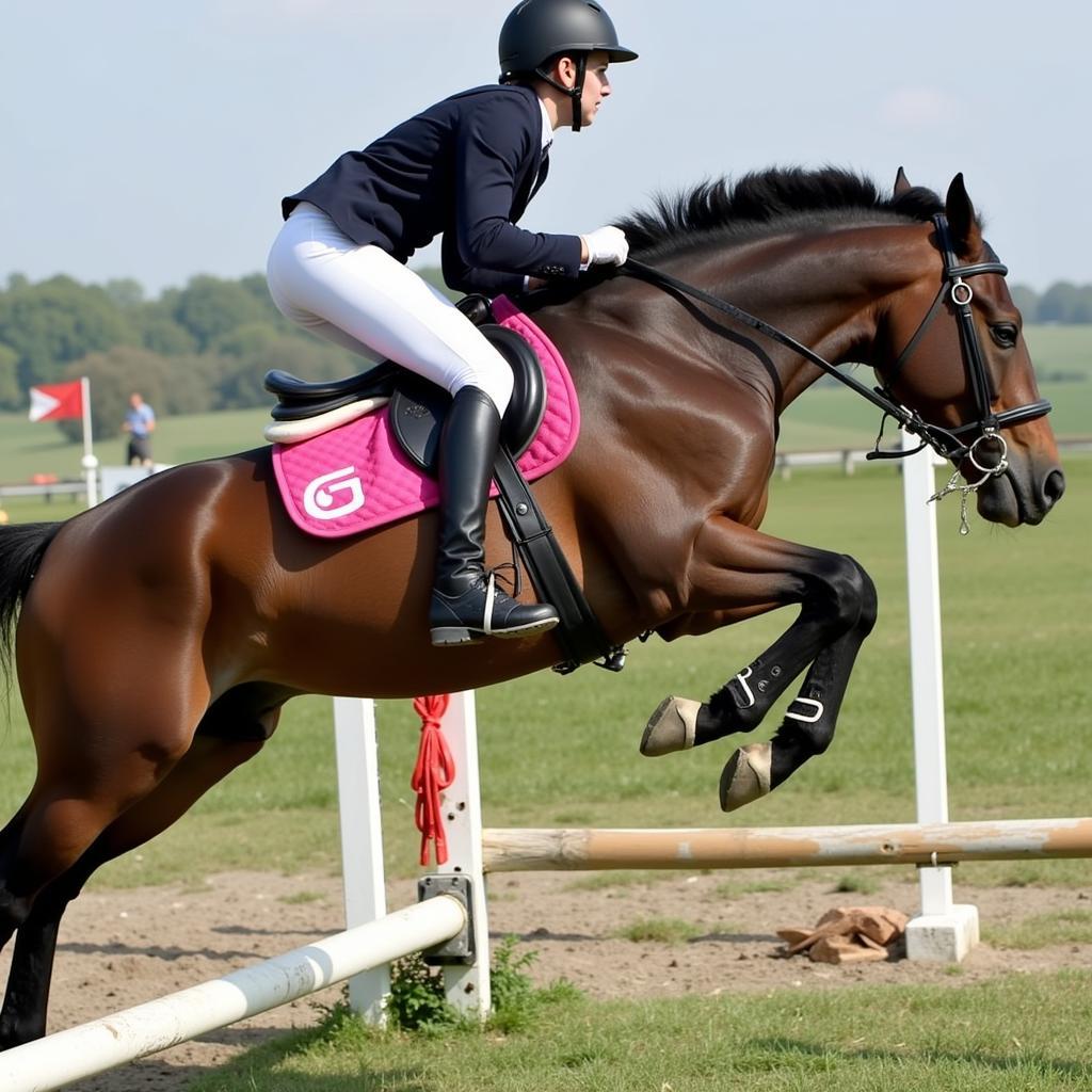 Rider in Padded Riding Pants