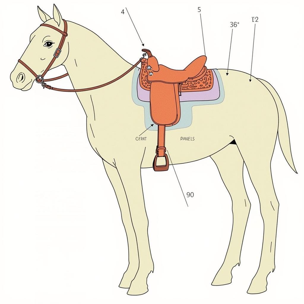 Saddle Parts Diagram