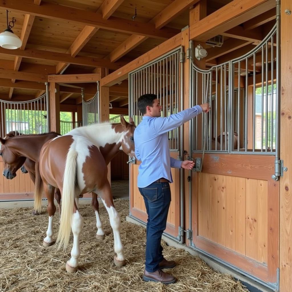 Safe Horse Barn Lighting