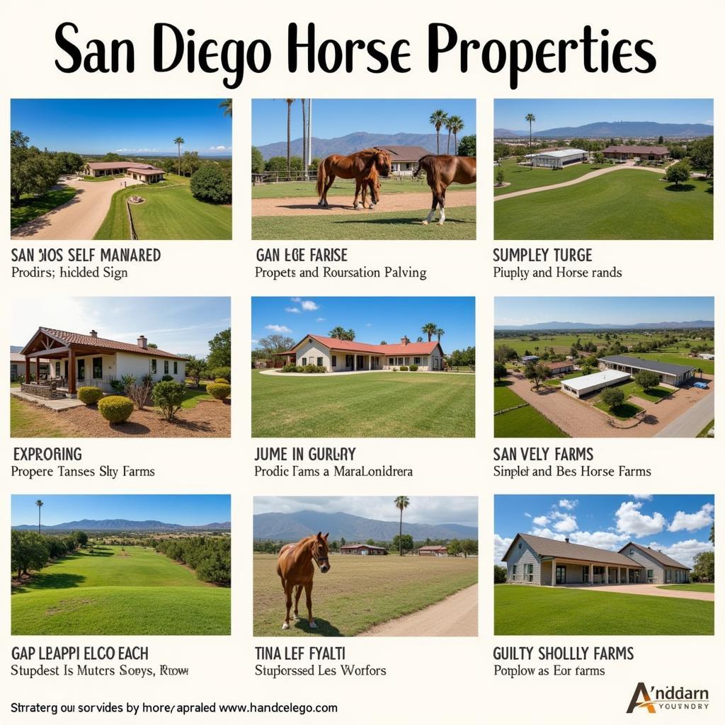 Different Types of San Diego Horse Properties