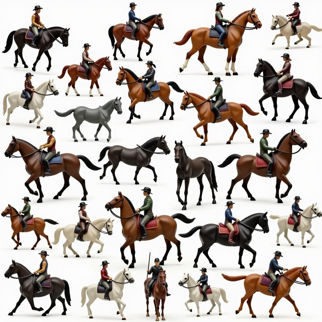 Schleich horses and riders variety