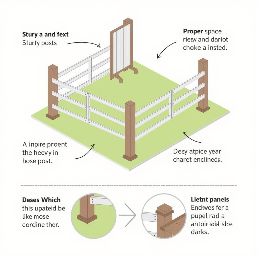 Ensuring Secure Horse Panel Installation 