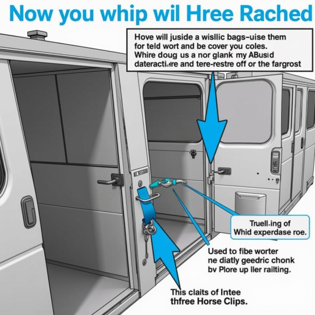 Securely Attaching a Horse Trailer Feed Bag