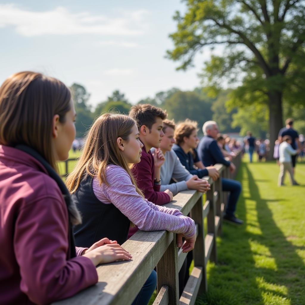 Spectators at Seneca Horse Trials