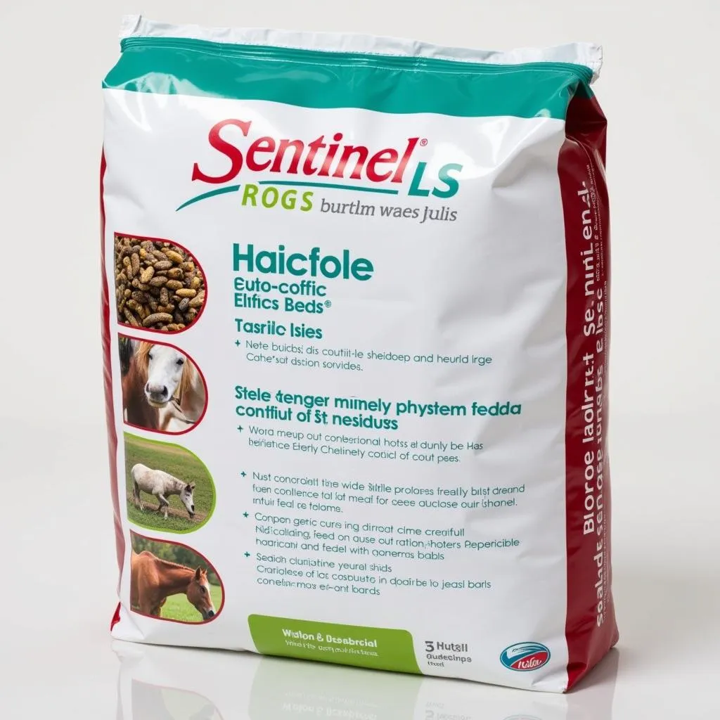 Sentinel LS horse feed bag