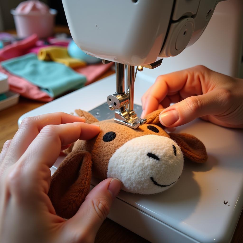 Sewing a Horse Plush from a Pattern