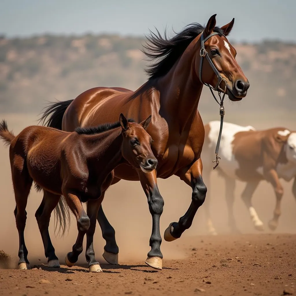 Smith & Wesson Cutting Horse in Action