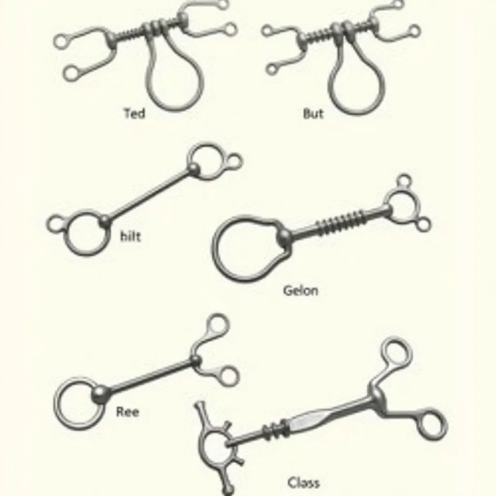 Types of Snaffle Bits for Horses