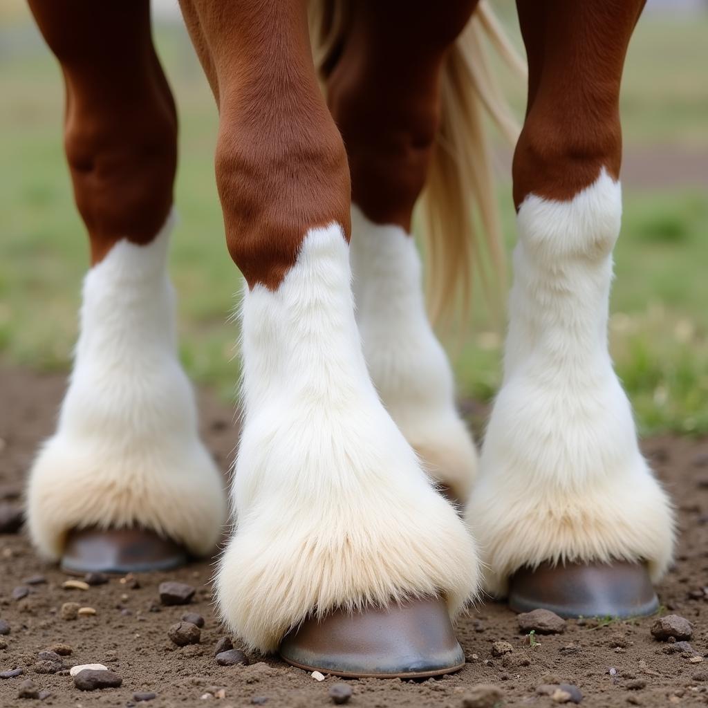 Horse Leg Markings: Sock