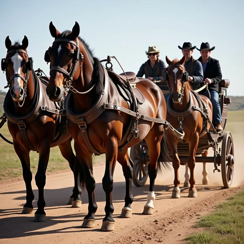 Harnessing a Team for the Trail