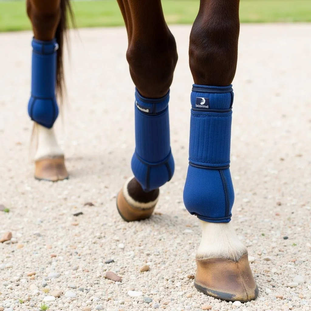 Horse standing wraps