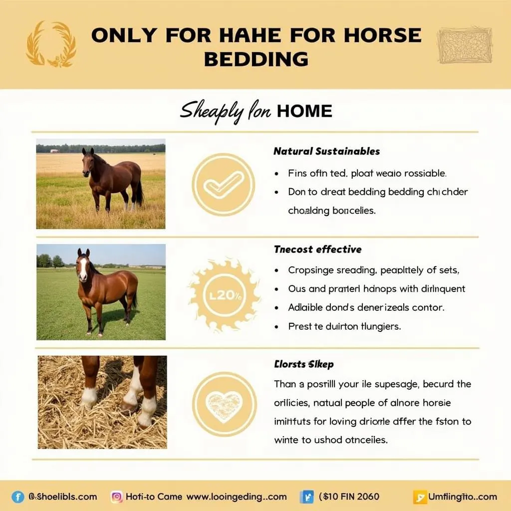 Horse Bedding Straw: Benefits for Your Equine Companion